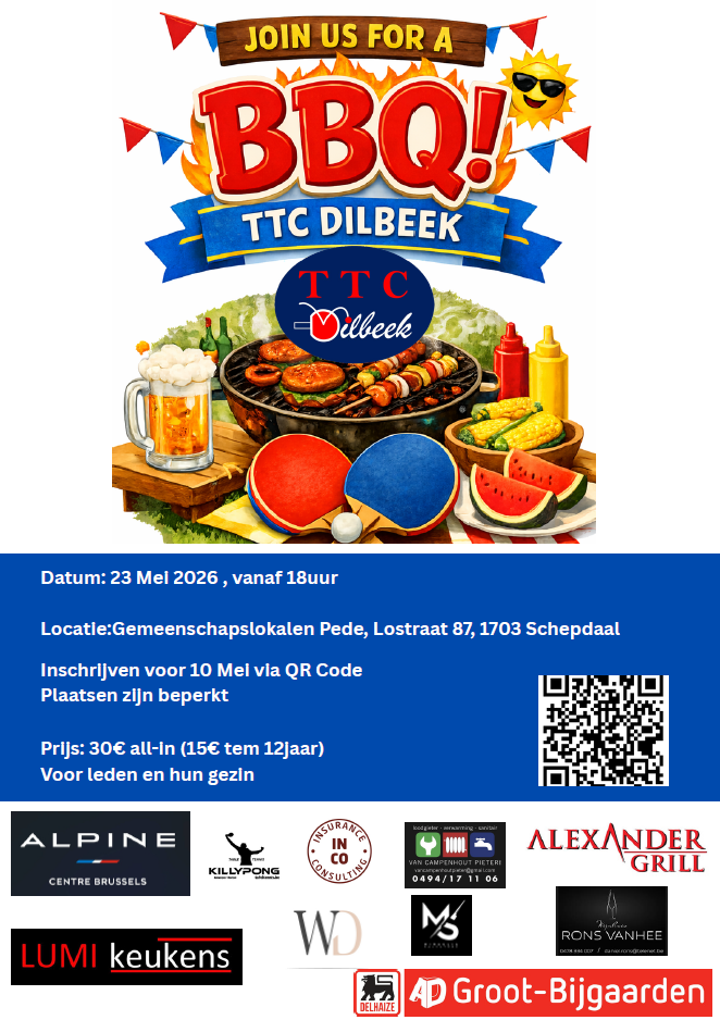 tafeltennis smash dilbeek