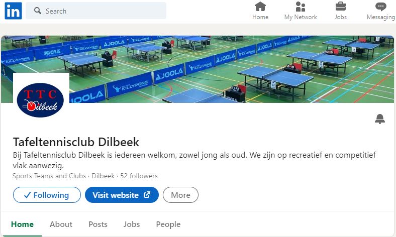 tafeltennis smash dilbeek