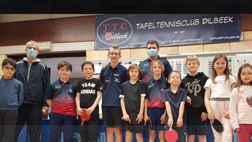 tafeltennis smash dilbeek