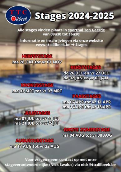 tafeltennis dilbeek
sporta vttl sportclub schepdaal groot-bijgaarden itterbeek
