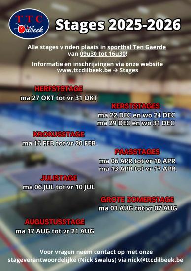 tafeltennis dilbeek
sporta vttl sportclub schepdaal groot-bijgaarden itterbeek